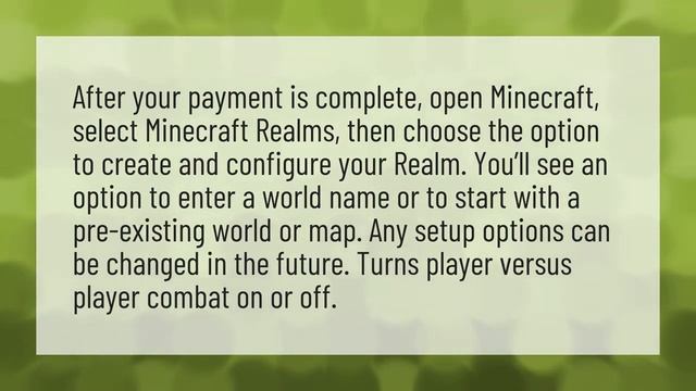 Can you make a pre existing world a realm? смотреть онлайн
