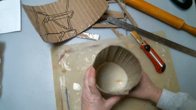 Ступа Бабы Яги, из гипса. смотреть онлайн