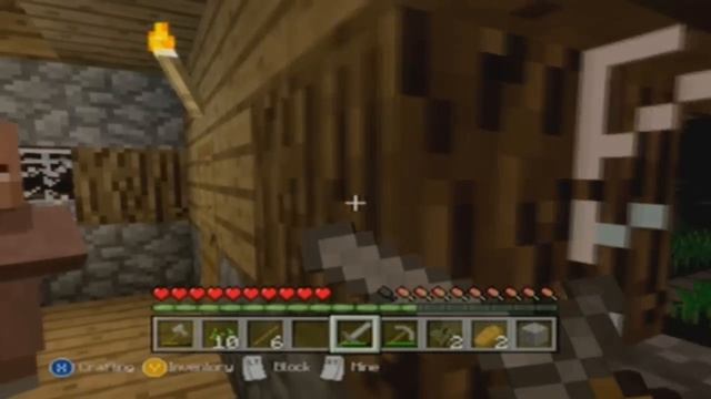 Minecraft for Xbox 360 № 2 - | ДЕРЕВНЯ! | смотреть онлайн