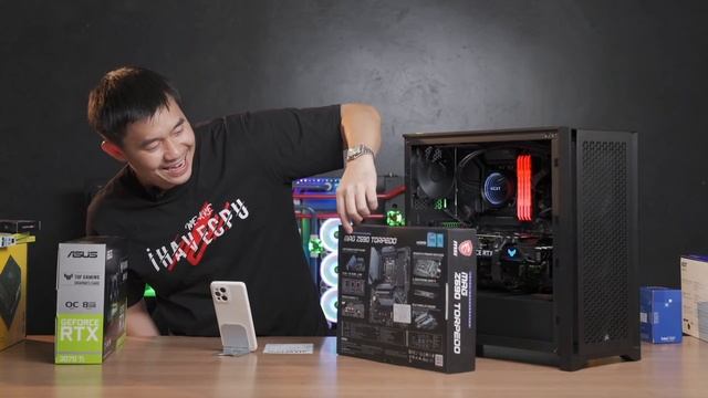 คอมประกอบ ดำ แดง ดุ สเปก INTEL CORE i9-11900 + RTX 3070 Ti จาก iHAVECPU смотреть онлайн