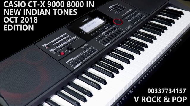 CASIO CT-X 9000IN & 8000IN NEW PROFESSIONAL INDIAN TONES 9033773457