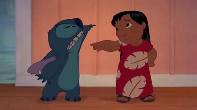 Лило и Стич - Она тронула меня! смотреть онлайн