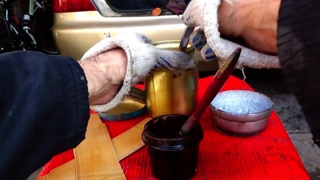 ?#Антикор по?цвету?авто,своими ?️Corrosion-resistant composition by car color смотреть онлайн