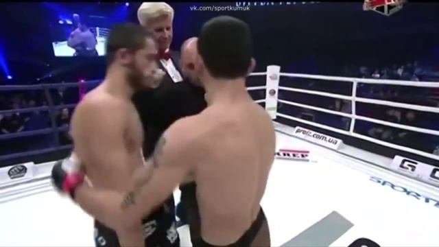 Эмиль Абасов - Ризван Абуев накаут за 7 секунд смотреть онлайн