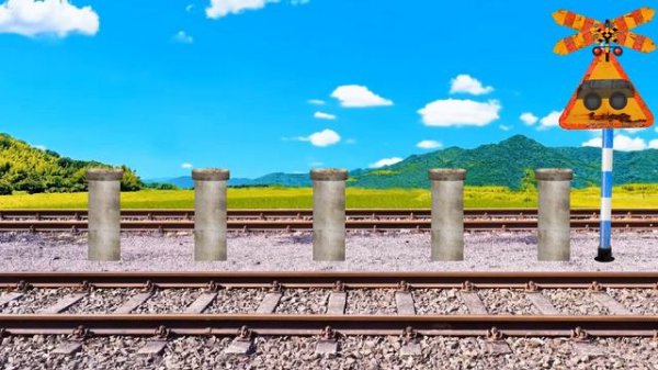 廃踏切をガス溶接で補修する踏切!! The Railroad Crossing That Repairs Discarded Railroad Crossings with Gas Welding!!