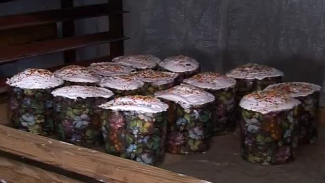 Освящение куличей. смотреть онлайн