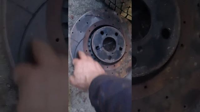 установка 4-х поршневых суппортов на Лексус РХ300 второго поколения. смотреть онлайн