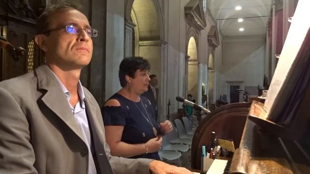 Ave Maria Schubert a Santa Croce in Gerusalemme Roma смотреть онлайн