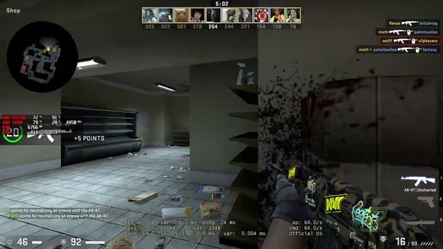 CSGO | Ryzen 5600 | RX590 | MIRAGE | 1920x1080 | COMPETITIVE SETTINGS смотреть онлайн