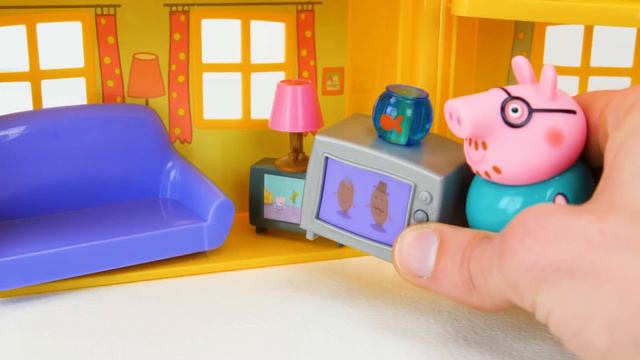 PEPPA PIG and Magical Castle & Peppa Pig's New Toy House! смотреть онлайн