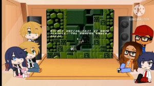 Mlb/Miraculous Ladybug react to Sink Sonic VHS animation