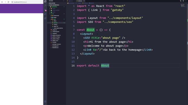 Gatsby JS #02. Структура проекта на Gatsby (файлы и зависимости). смотреть онлайн