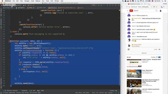 NodeSchool Istanbul - Develop Your Own Web Push Service смотреть онлайн