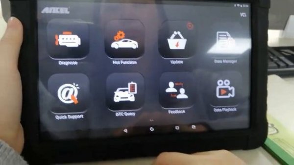 ANCEL X6 OBD2 diagnostic scanner tool Register, Update, Remove Software,  Language, Download Video