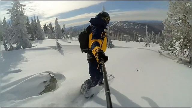 Фрирайд в Шерегеше. Freeride in Sheregesh Siberia март 2022 смотреть онлайн