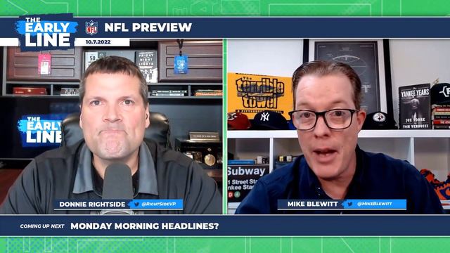 NFL Week 5 Previews & Pick-6 Plays | The Early Line Hour 2, 10/7/22 смотреть онлайн