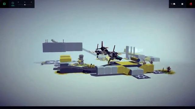 Besiege- Pusher configuration aircraft смотреть онлайн
