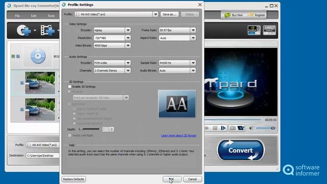 Tipard Blu-ray Converter video tutorial смотреть онлайн