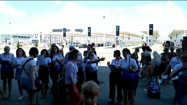 Встреча представителями Библио-Глобус в Крыму, трансфер в Коктебель смотреть онлайн