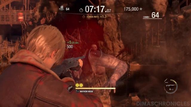 RESIDENT EVIL 4 REMAKE MERCENARIES Leon S++ Rank Gameplay - Island Stages смотреть онлайн