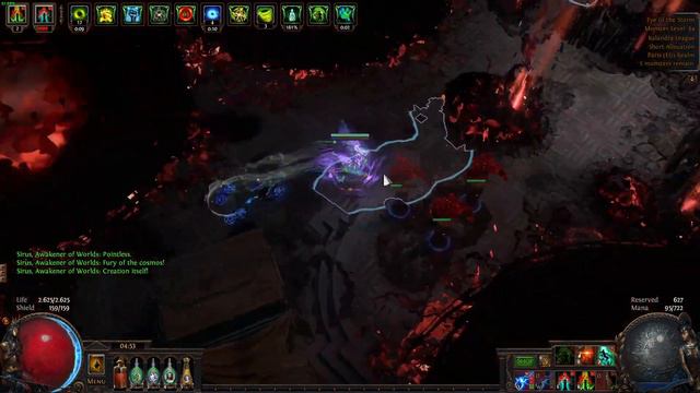 Path Of Exile 3.19 Sirus kill. ( Eye of the storm ) смотреть онлайн