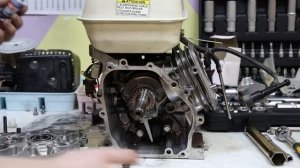 Бюджетное восстановление дымящего двигателя Honda GX120