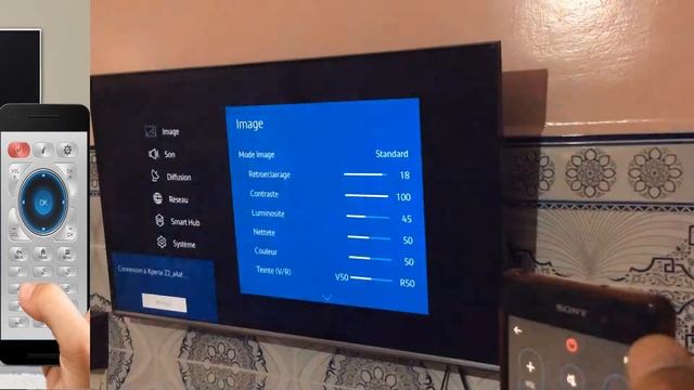 télécommande TV Android samsung tv, remote control android смотреть онлайн