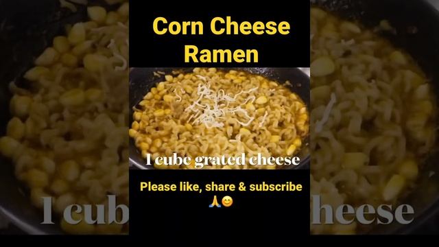 Corn cheese ramen | Ramen | koreanfood | foodfavourite смотреть онлайн