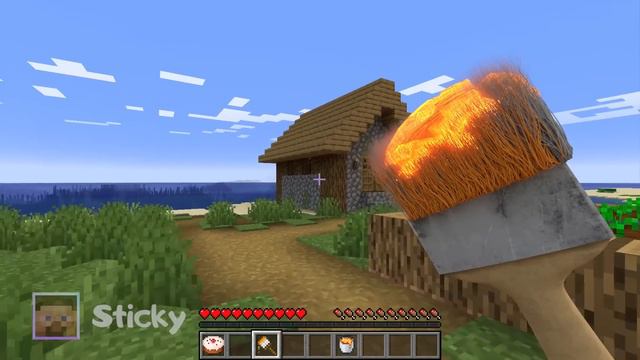 Minecraft wait what meme part 247 realistic Lava House смотреть онлайн