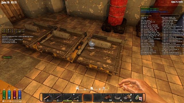 025. 7DtD Alpha 21.2. Classic Style Hardcore. День 16 [20240202]