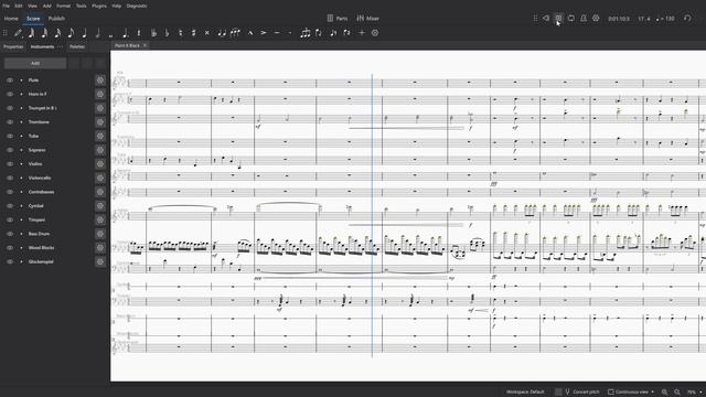 Paint it Black, from "Wednesday" (MuseScore 4 Playback) смотреть онлайн