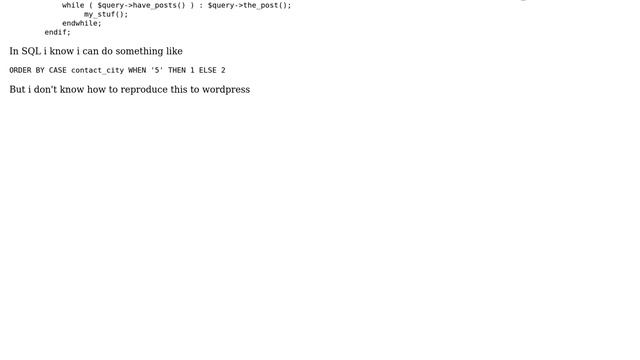 Wordpress: wp query multiple values ＞ display a specific value first (2 Solutions!!) смотреть онлайн