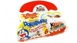 Раритетные Киндер Сюрпризы #27 ДОРАЭМОН 2005 года! TOYS DORAEMON Kinder Surprise eggs unboxing
