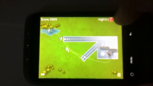 Играем в Air Control на HTC Wildfire смотреть онлайн