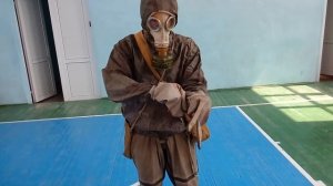 Порядок надевания Л-1 (костюма химзащиты)