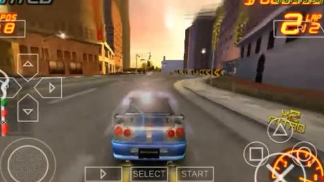 Asphalt Urban GT 2 (PSP) смотреть онлайн