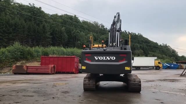 Köp Bandgrävare Volvo EC 250 EL på Klaravik смотреть онлайн