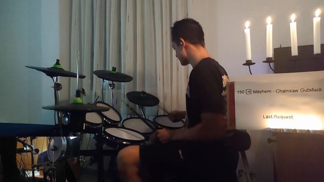 Mayhem - Chainsaw Gutsfuck - Drum Cover смотреть онлайн