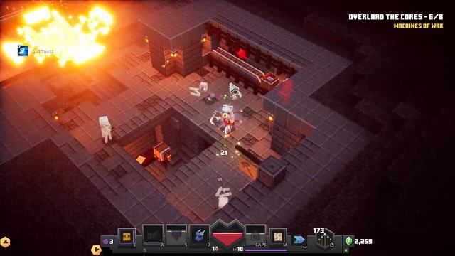 Minecraft Dungeons | REDSTONE MONSTROSITY?!?!? | Fiery Forge (No Commentary) смотреть онлайн