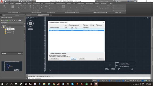 esquema de arranque de motor on off en autocad electrical 2017 смотреть онлайн