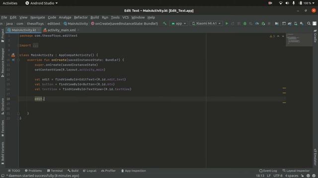 How to use Android EditText In Kotlin How to use edittext in kotlin смотреть онлайн