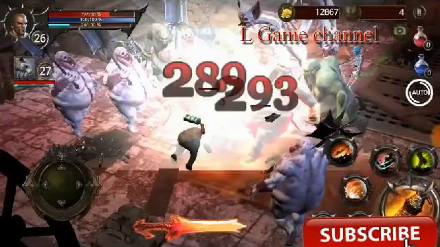 Blood Warrior /Boss fighting/Level 2-9/Android game смотреть онлайн