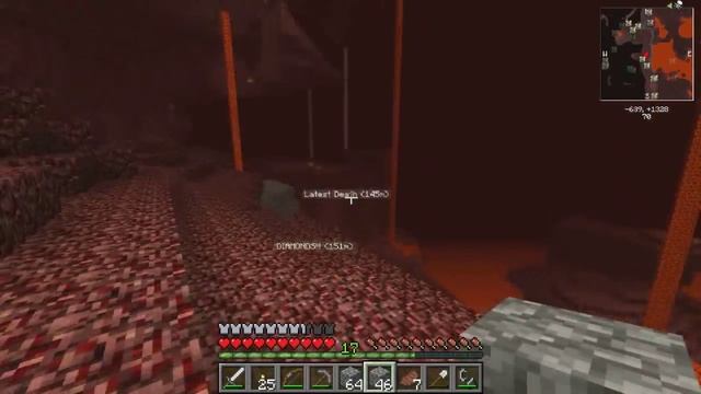 Выживание в minecraft #7 (Путешествие в аду) Грёбаные гасты! смотреть онлайн