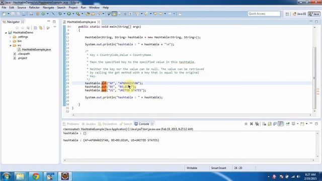 How to add Key and value to the Hashtable? | Hashtable (Put) смотреть онлайн