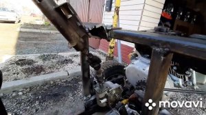 Простой минитрактор-классика своими руками! Mini tractor transmission.