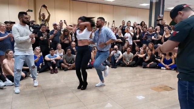 Bachata Dance Daniel & Desiree - El Sol Warsaw Salsa Festival 2021 смотреть онлайн