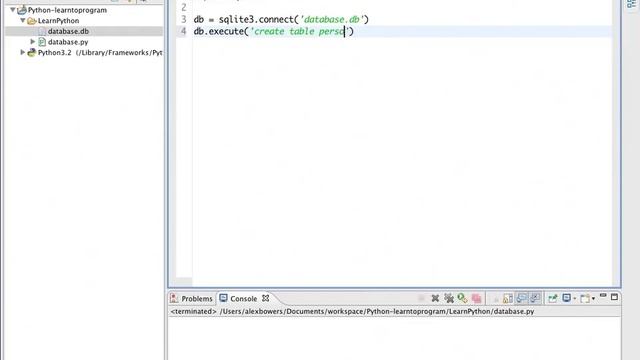 [Python for beginners ] Creating a Database смотреть онлайн