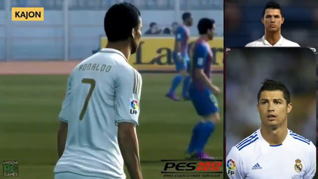 تطور وجه كرستيانو رونالدو في لعبه بيس pes من 2003 الى 2018 смотреть онлайн