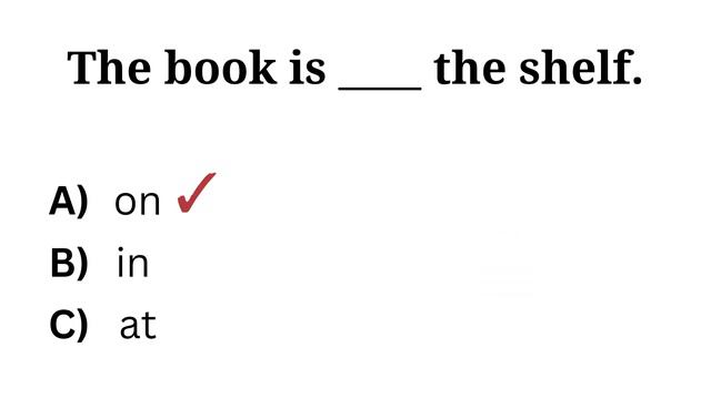 Prepositions Quiz || English Grammar test (in,on,at.) смотреть онлайн