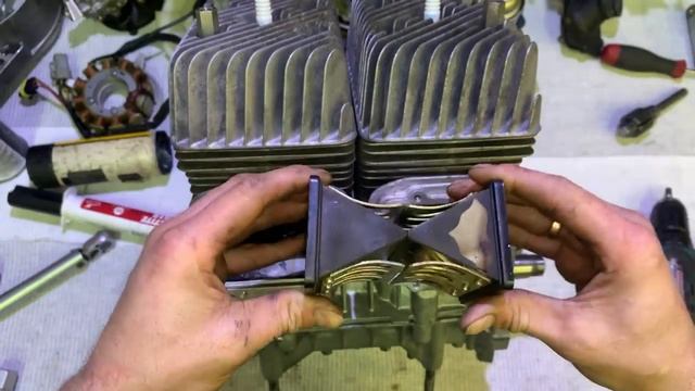 Двигатель Rotax 552 от А до Я сборка смотреть онлайн